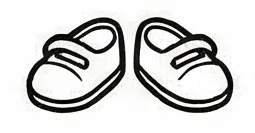 pair of black rubber shoes.webp